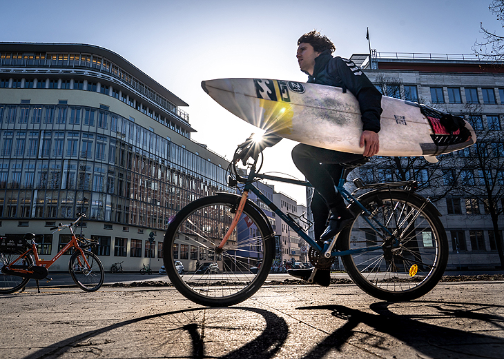 Das Citybike für den Münchner Alltag: Vermeidung von Verkehrsstress (©Foto: iStock DavidBrugmann)